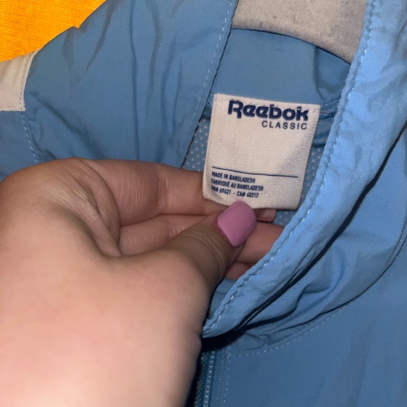 NWOT Reebok x Urban Outfitters Classic Lost & Found Vector Color Block Jacket - Picture 9 of 9